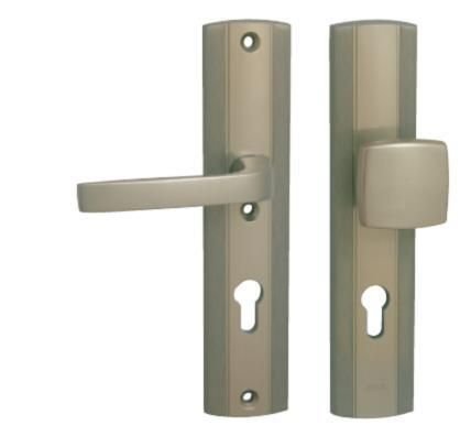 Kov.bez.LINIA PRESTIGE Plus 72 F9 m/k vl - Kliky, okenní a dveřní kování, panty Kování dveřní Kování dveřní bezpečnostní