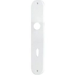 Štíty KLASIK 90 mm na klíč bílá, náhradní díl (balení 10 ks) (1009) - Kliky, okenní a dveřní kování, panty Kování dveřní Kování dveřní mezip. plast