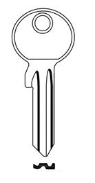 Klíč CEA AB 60/CSA5D - Vložky,zámky,klíče,frézky Klíče odlitky Klíče cylindrické
