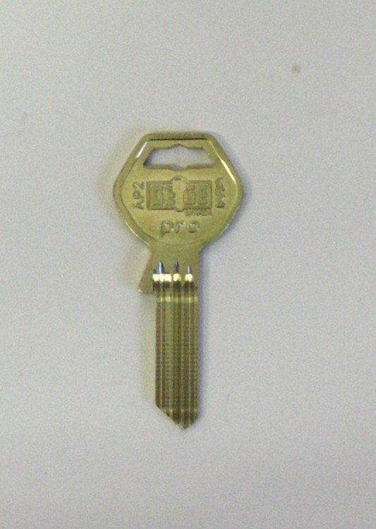 Klíč polotovar KB AP2PRO 9500011 - Vložky,zámky,klíče,frézky Klíče odlitky Klíče cylindrické