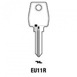 KA EU11S/-/EU11R/EUL9L - Vložky,zámky,klíče,frézky Klíče odlitky Klíče cylindrické