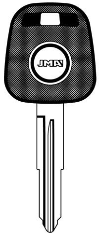 Klíč pro čip TP00TOYO-17.P - Vložky,zámky,klíče,frézky Klíče pro čip