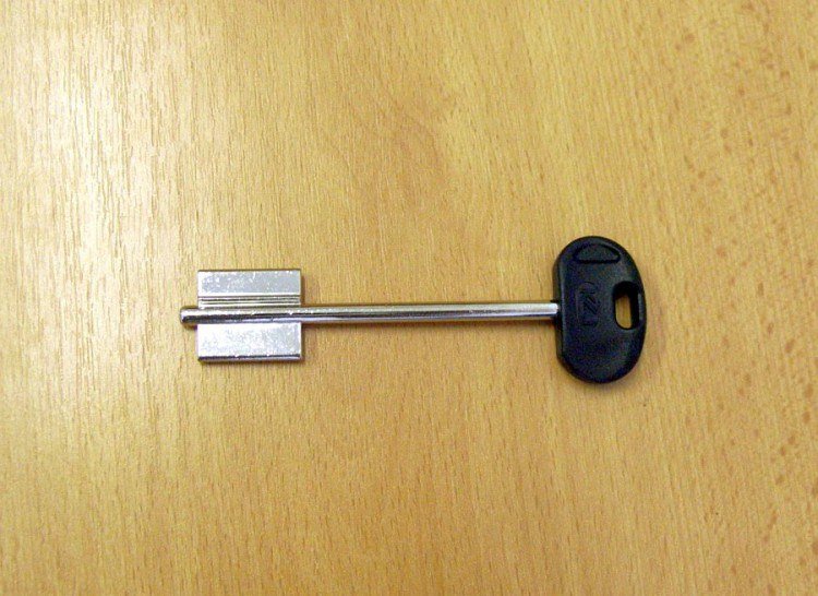 Klíč trezor.MA 17SMP/4MTP/MTNCP - Vložky,zámky,klíče,frézky Klíče odlitky Klíče trezorové
