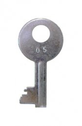 Klíč schránkový č. 5 - Vložky,zámky,klíče,frézky Klíče odlitky Klíče schránkové