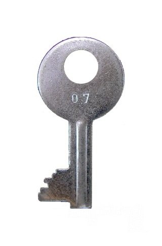Klíč schránkový č. 7 - Vložky,zámky,klíče,frézky Klíče odlitky Klíče schránkové