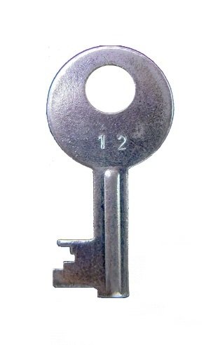 Klíč schránkový č.12 - Vložky,zámky,klíče,frézky Klíče odlitky Klíče schránkové