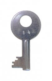 Klíč schránkový č.14 - Vložky,zámky,klíče,frézky Klíče odlitky Klíče schránkové