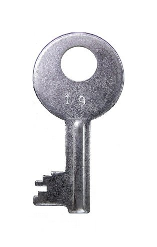 Klíč schránkový č.19 - Vložky,zámky,klíče,frézky Klíče odlitky Klíče schránkové