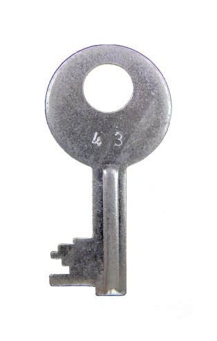Klíč schránkový č.43 - Vložky,zámky,klíče,frézky Klíče odlitky Klíče schránkové