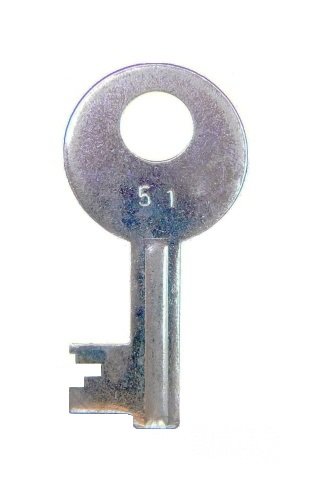 Klíč schránkový č.51 - Vložky,zámky,klíče,frézky Klíče odlitky Klíče schránkové
