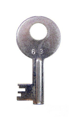 Klíč schránkový č.63 - Vložky,zámky,klíče,frézky Klíče odlitky Klíče schránkové
