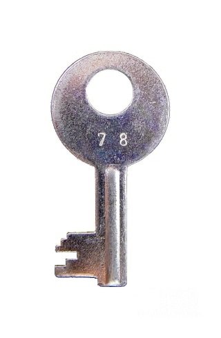 Klíč schránkový č.78 - Vložky,zámky,klíče,frézky Klíče odlitky Klíče schránkové