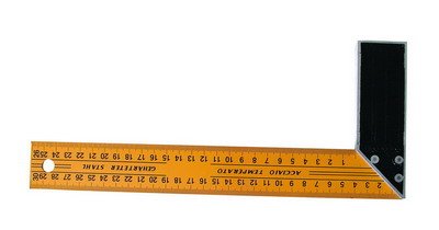Úhelník žlutý 300 mm (balení 12 ks) - Nářadí ruční a elektrické, měřidla Měřidla Měřítka, úhloměry, úhelníky