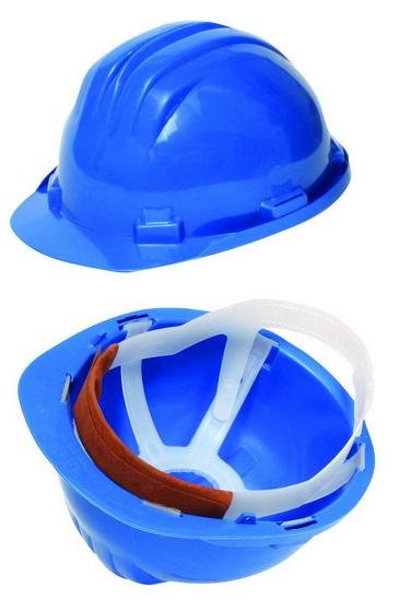 Přilba ochranná modrá - Pomůcky ochranné a úklidové Pomůcky ochranné Přilby, štíty, respirátory