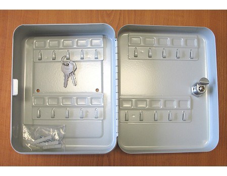 Schránka na klíče-20 klíčů, 200x160x80 mm T80 - Vybavení pro dům a domácnost Schránky, pokladny, skříňky Schránky, panely na klíče