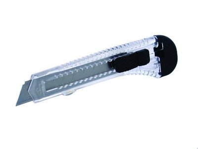 Nůž odlamovací P204 18 mm aretace tlačítkem - Vybavení pro dům a domácnost Nože Nože odlamovací, břity