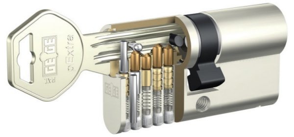 Vložka b.pExtra 30+65 3kl.Ni 4BT - Vložky,zámky,klíče,frézky Vložky cylindrické Vložky bezpečnostní