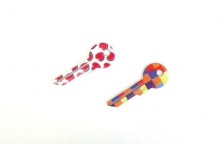 Klíč barevný FANCY 30R FAMILY FAB - Vložky,zámky,klíče,frézky Klíče odlitky Klíče cylindrické barevné