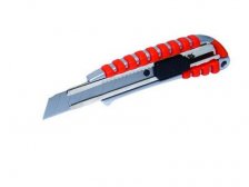 Nůž odlamovací ALU L25 18 mm s tlačítkovou aretací kovový FESTA (balení 12 ks)