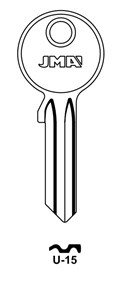 Klíč JMA U-15 - Vložky,zámky,klíče,frézky Klíče odlitky Autoklíče