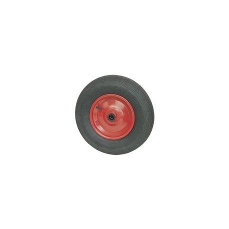 Kolečko samostatné nafukovací na plechovém barveném disku NB 400 JL, 400 x 20 x 90, nosnost 150 kg - Žebříky, manipul.technika, kolečka Kolečka, kluzáky Kolečka pojezdová