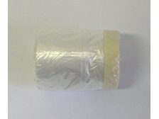 Páska maskovací samolepící s folií 55 cm x 30 m