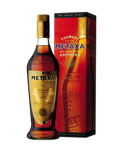 METAXA 7 40% 1l - Whisky, destiláty, likéry Ostatní lihoviny