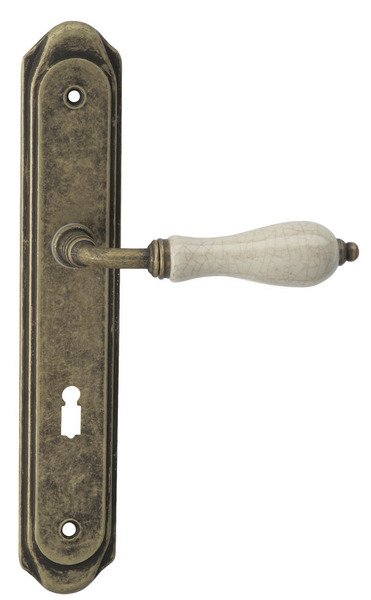 Kování interiérové ANTIK klika/klika 72 mm WC bronz - Kliky, okenní a dveřní kování, panty Kování dveřní Kování dveřní mezip. bronz, čni