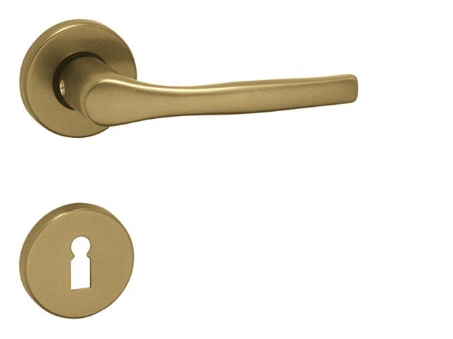 Kování rozetové LUXOR-R klika/klika klíč bronzový elox F4 - Kliky, okenní a dveřní kování, panty Kování dveřní Kování dveřní mezip. hliník, bez PÚ