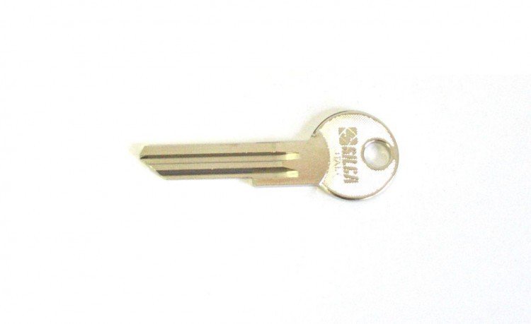 Klíč 21R F28RL Ms ERREBI DOPRODEJ - Vložky,zámky,klíče,frézky Klíče odlitky Klíče cylindrické