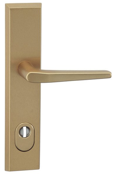 Kování bezpečnostní ATLAS PLUS klika/klika 90 mm vložka bronzová elox F4 s překrytím - Kliky, okenní a dveřní kování, panty Kování dveřní Kování dveřní bezpečnostní
