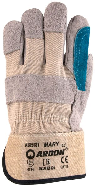 Rukavice MARY A1015/10 kombinované (balení 12x pár) - Pomůcky ochranné a úklidové Pomůcky ochranné Rukavice pracovní