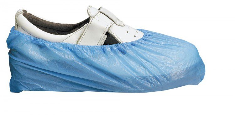Návlek na obuv RENUK 15x36 cm modrý balení 100ks - Pomůcky ochranné a úklidové Pomůcky ochranné Obuv, holinky, pantofle