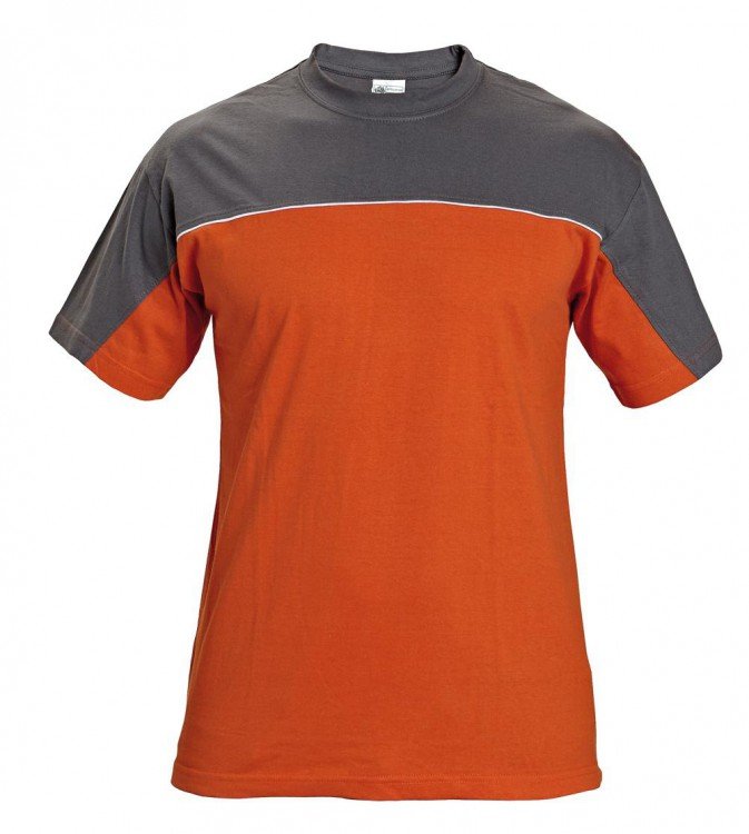 Triko DESMAN velikost L šedá/oranžová - Pomůcky ochranné a úklidové Pomůcky ochranné Oděvy, bundy, kalhoty, obleky