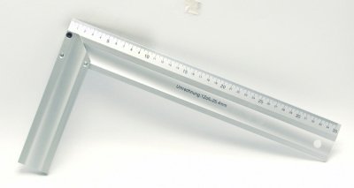 Úhelník ALU 350 mm - Nářadí ruční a elektrické, měřidla Měřidla Měřítka, úhloměry, úhelníky