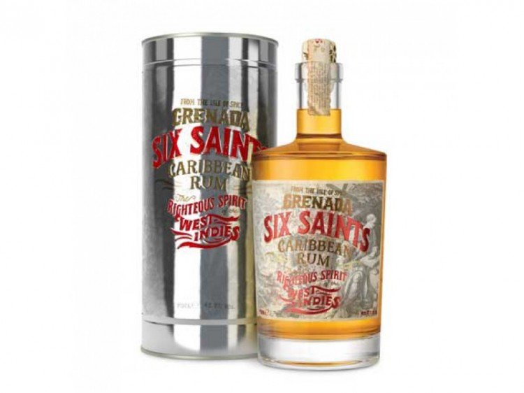Six Saints Tuba Rum 0,7l 41,7% - Whisky, destiláty, likéry Rum