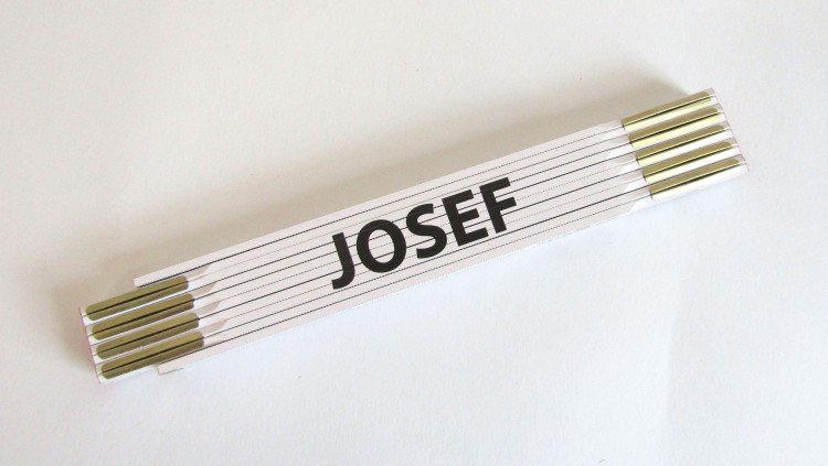 Metr skládací 2 m JOSEF (PROFI, bílý, dřevěný) - Nářadí ruční a elektrické, měřidla Měřidla Metry skládací