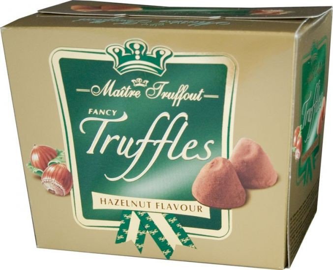 Lanýže s lískooříškovou příchutí Truffles Maitre 200 g - Delikatesy, dárky Čokolády, bonbony, sladkosti