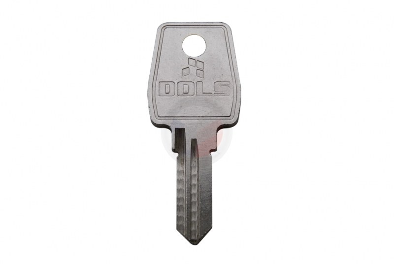 Klíč polotovar F 8325 R-0001 EURO-LOCKS (DSKF) - Vložky,zámky,klíče,frézky Klíče odlitky Klíče cylindrické