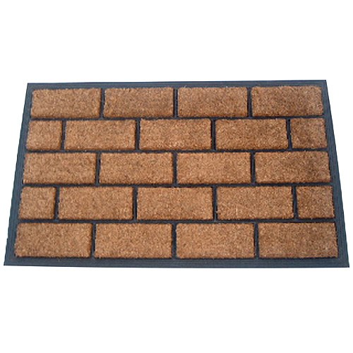 Rohožka Brickwall, guma, 45 x 75 cm - Vybavení pro dům a domácnost Rohožky a rohože