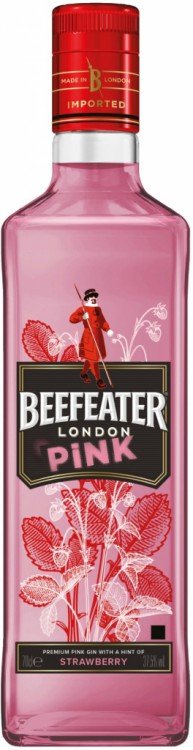 GIN Beefeater Pink 37,5% 0,7 l - Whisky, destiláty, likéry Ostatní lihoviny