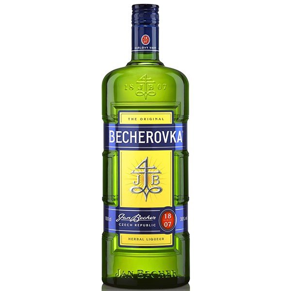 Becherovka 38% 1l (TOBECG371) - Whisky, destiláty, likéry Likér