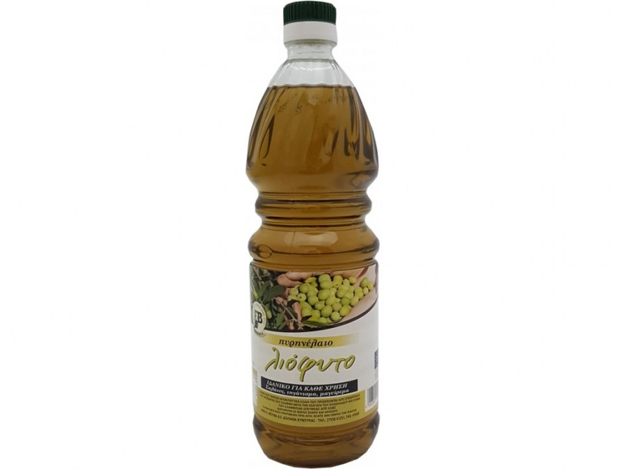 Olej olivový z pokrutin Liofito 1 l PET - Delikatesy, dárky Delikatesy