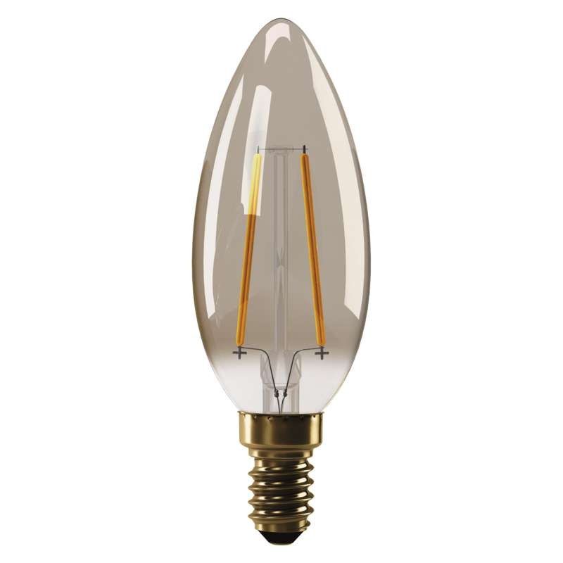 Žárovka LED VINTAGE CANDLE 2W E14 WW+ Z74300 teplá bílá - Vybavení pro dům a domácnost Svítilny, žárovky, elektrické přísl.