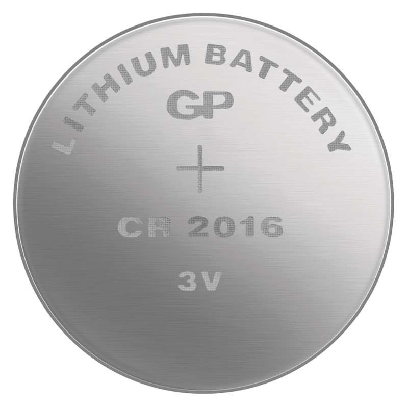 Baterie lithiová knoflíková B1516 GP CR2016 - Vybavení pro dům a domácnost Baterie - monočlánky, příslušenství