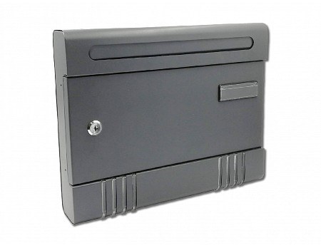 Schránka poštovní ROBERT-V 365x290x65 mm antracit - Vybavení pro dům a domácnost Schránky, pokladny, skříňky Schránky poštovní, vhozy, přísl.
