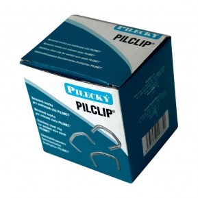 Svorky PILCLIP - balení 500 ks, nerez - Vybavení pro dům a domácnost Ploty, pletivo, sloupky, vzpěry, pří