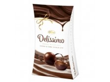 Pralinky čokoládové hořké 105 g Delissimo