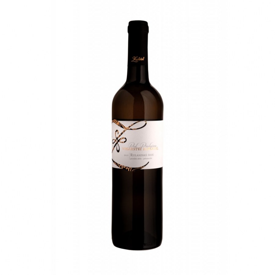 Víno Rulandské šedé 2019 MZV suché, 0,75 l č. š. 41-19 alk. 12,5 % - Víno tiché Tiché Bílé