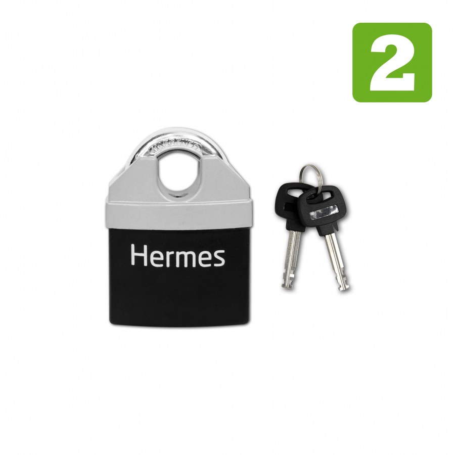 Zámek visací ocelový RV.HERMES.65 - Vložky,zámky,klíče,frézky Zámky visací Zámky visací obyčejné
